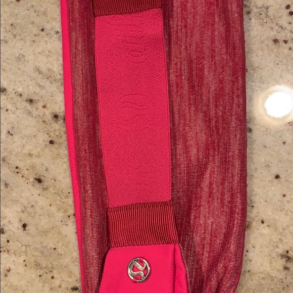 Hot Pink LuLu Lemon Head Band - Reversible! - Picture 4 of 4